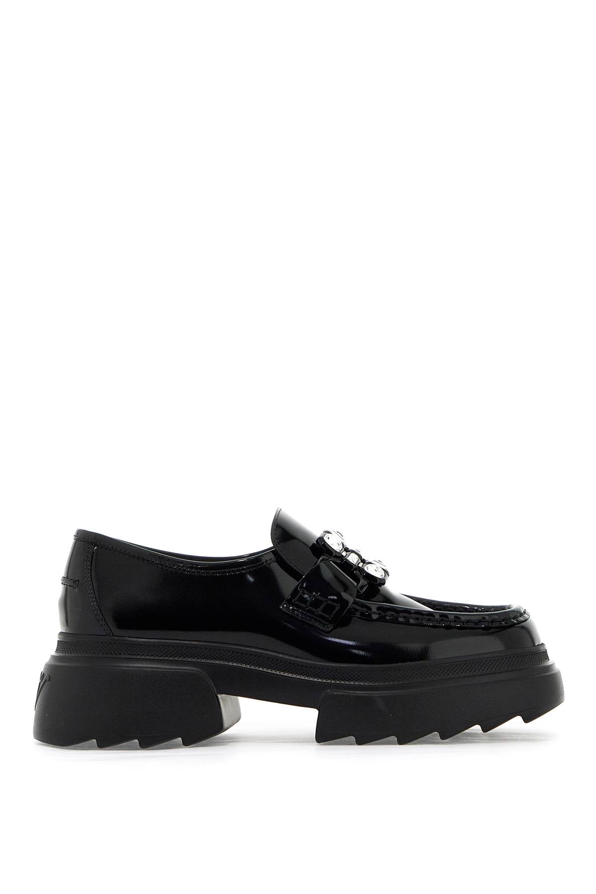 wallaviv patent leather loafers with rh