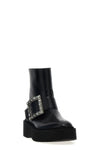 viv rangers leather ankle boots