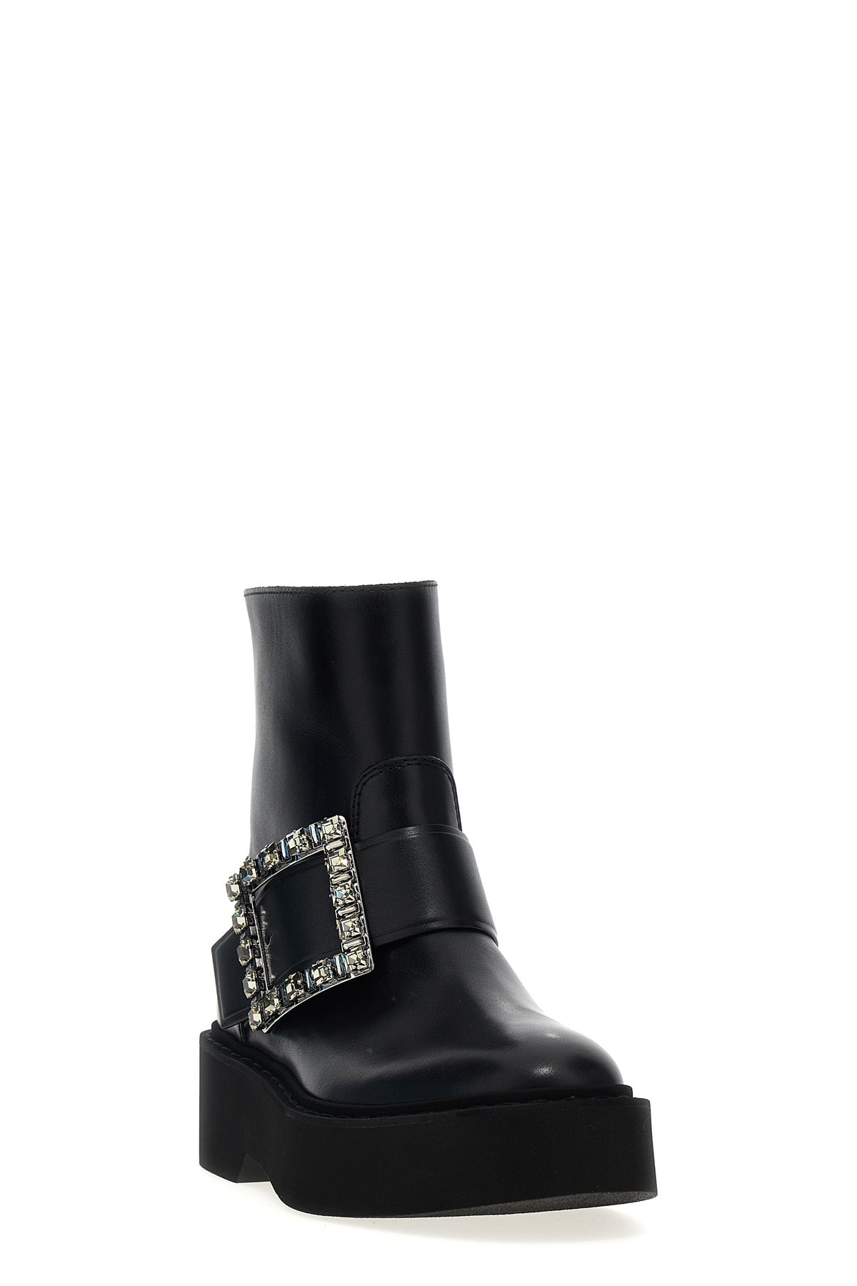 viv rangers leather ankle boots