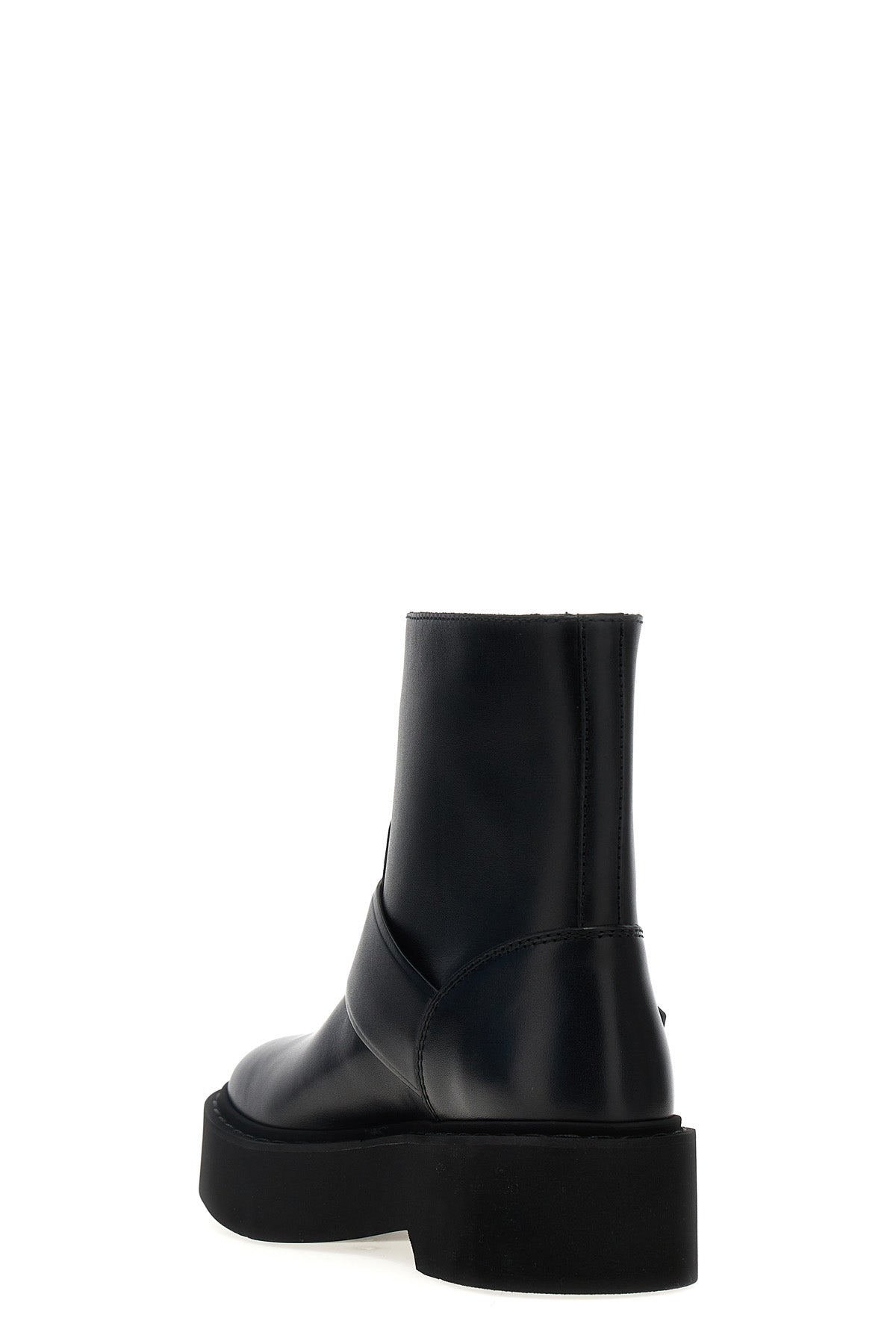 viv rangers leather ankle boots