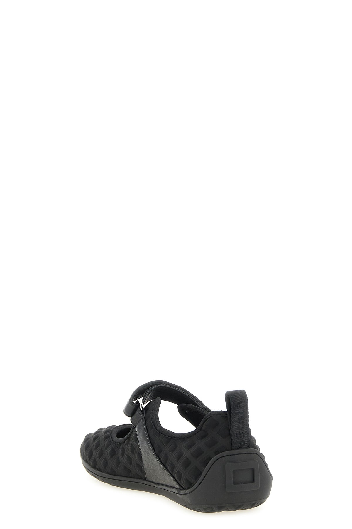 viv low scuba effect fabric ballet flats