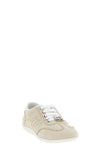 viv low sneakers in canvas and smooth leather