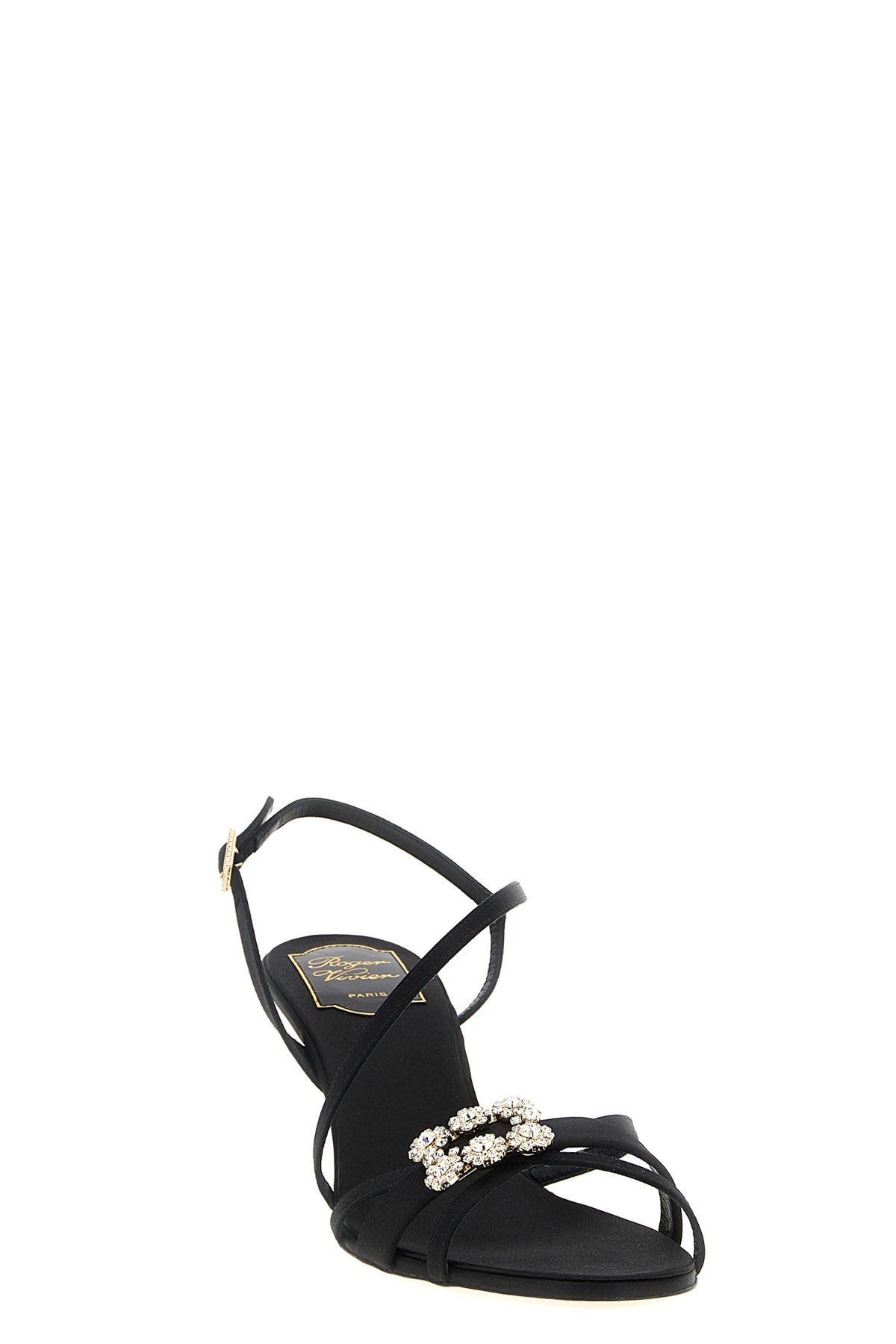 mini flower strass sandals