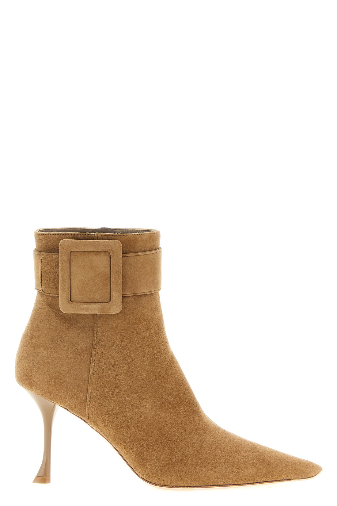 ROGER VIVIER 35.5 the roger vivier viv in the city ankle boots are made of fine kid suede in a w