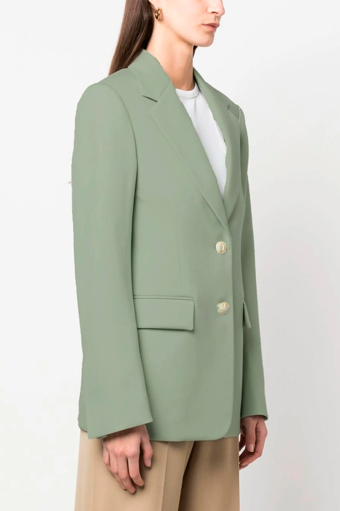 LANVIN 36 single breast blazer jacket