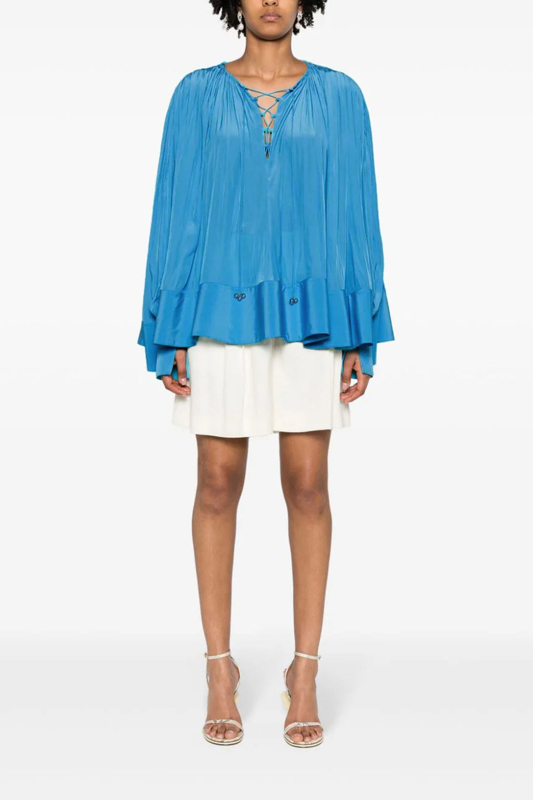 LANVIN 36 wide blouse
