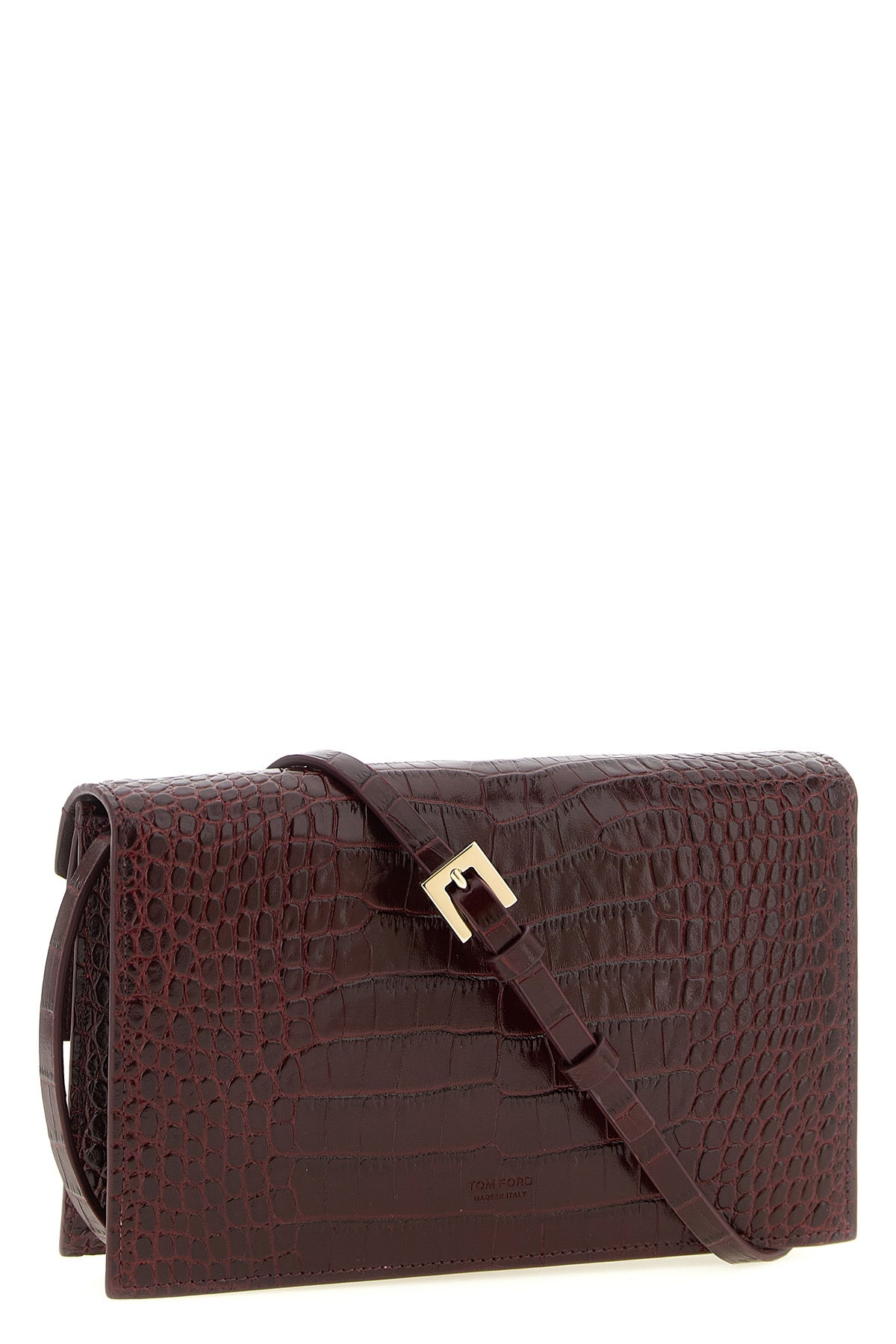 the tom ford aube mini clutch bag is built