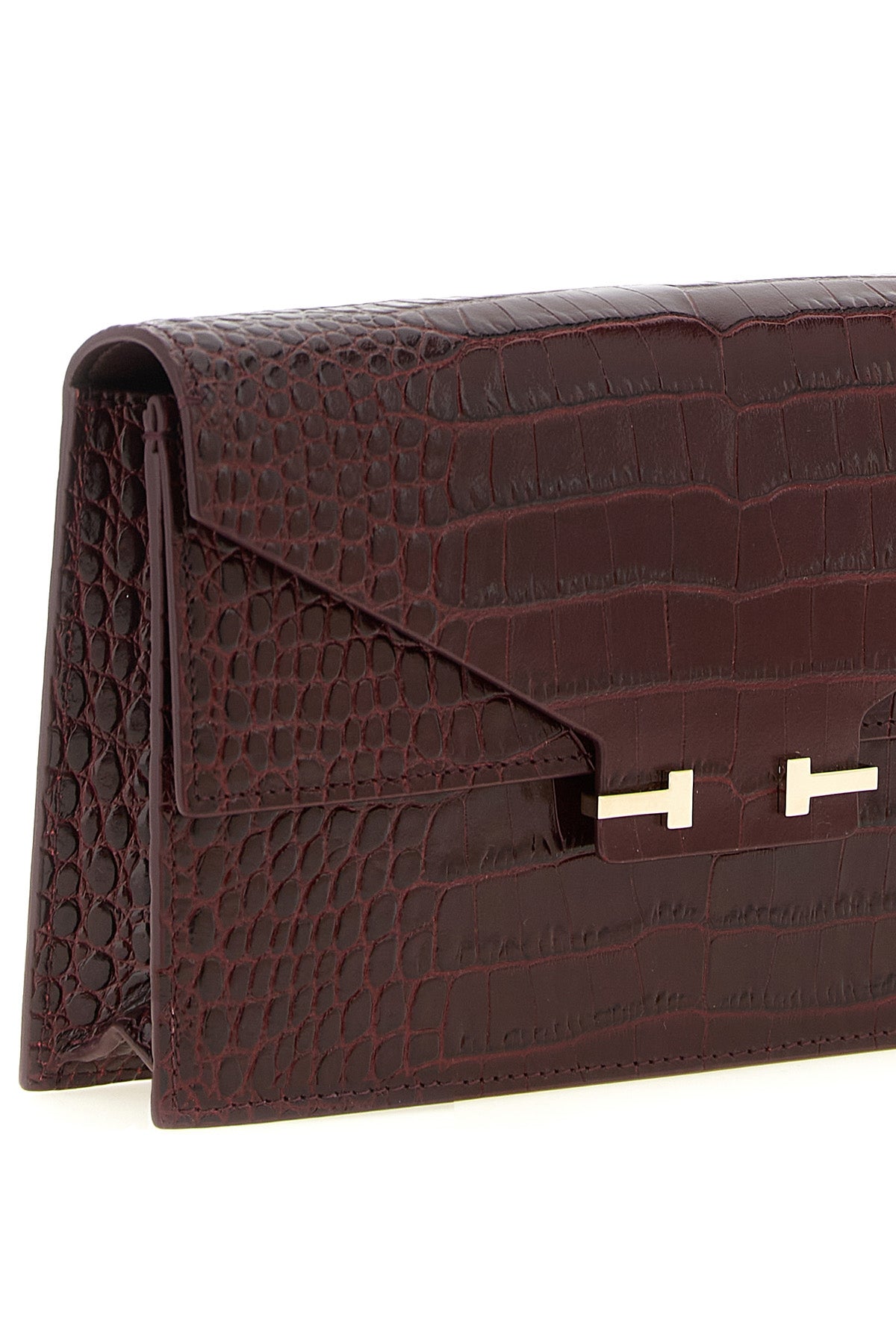 the tom ford aube mini clutch bag is built
