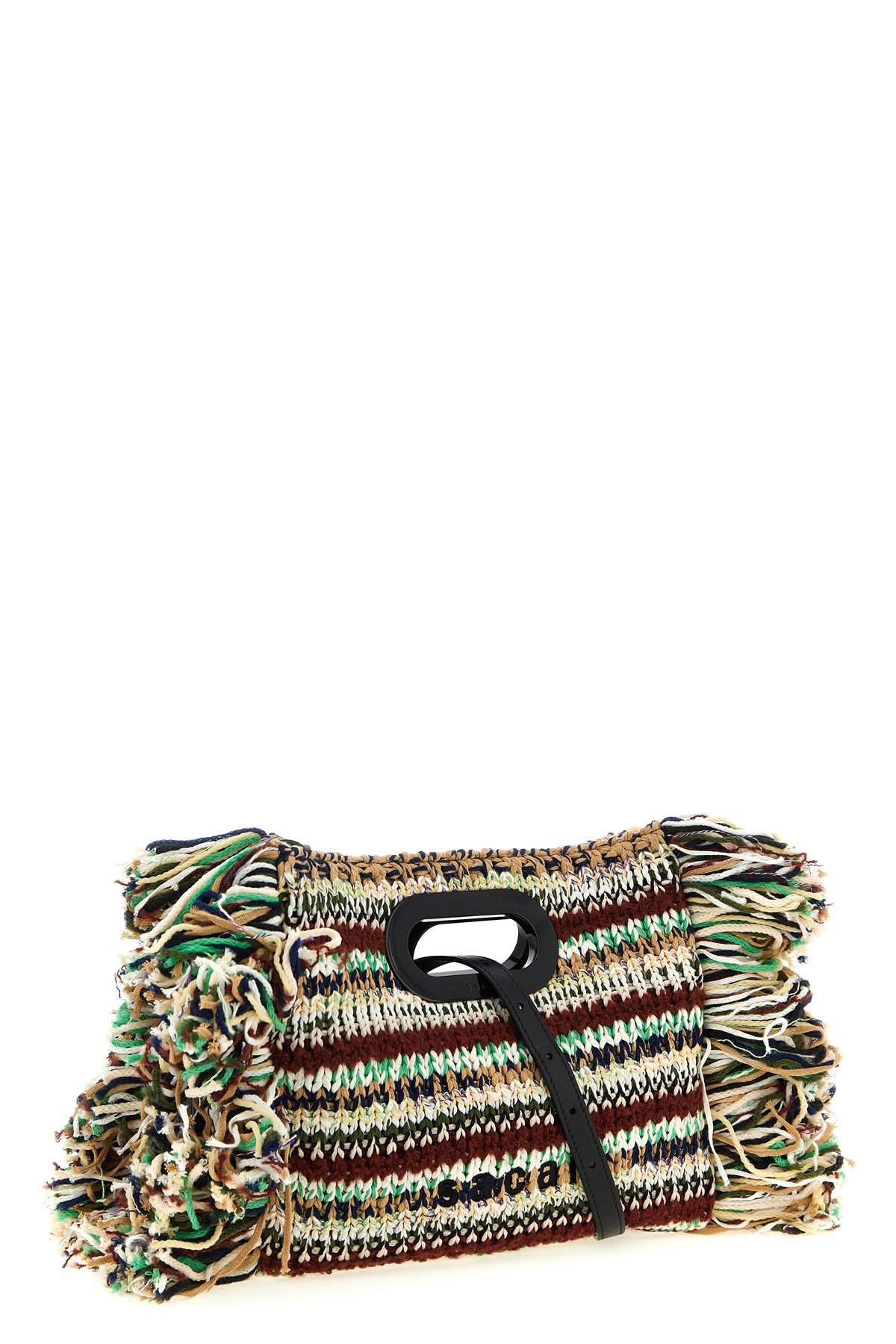 small knit cotton knit shopping bag