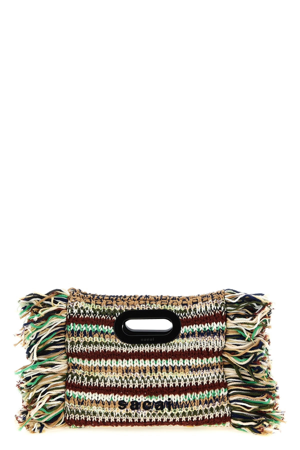 small knit cotton knit shopping bag