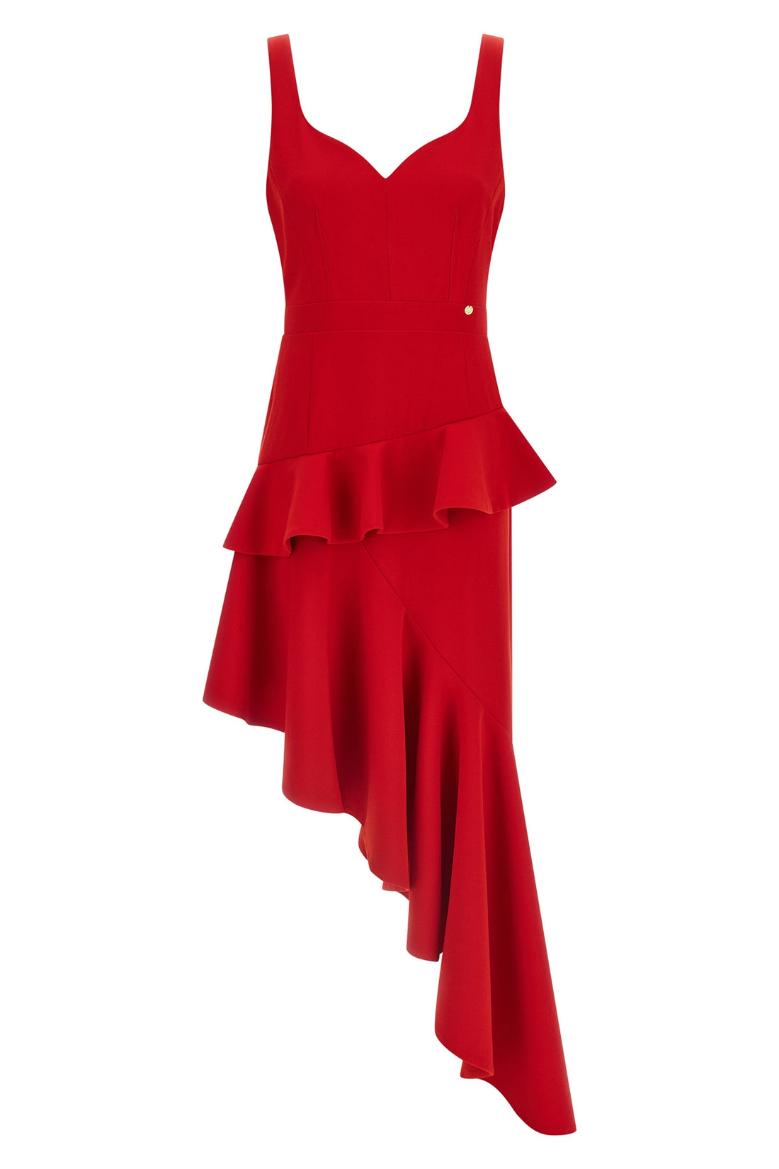CATALINA 40 fluid fabric midi dress