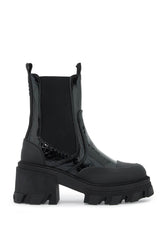 -heel chelsea ankle boots