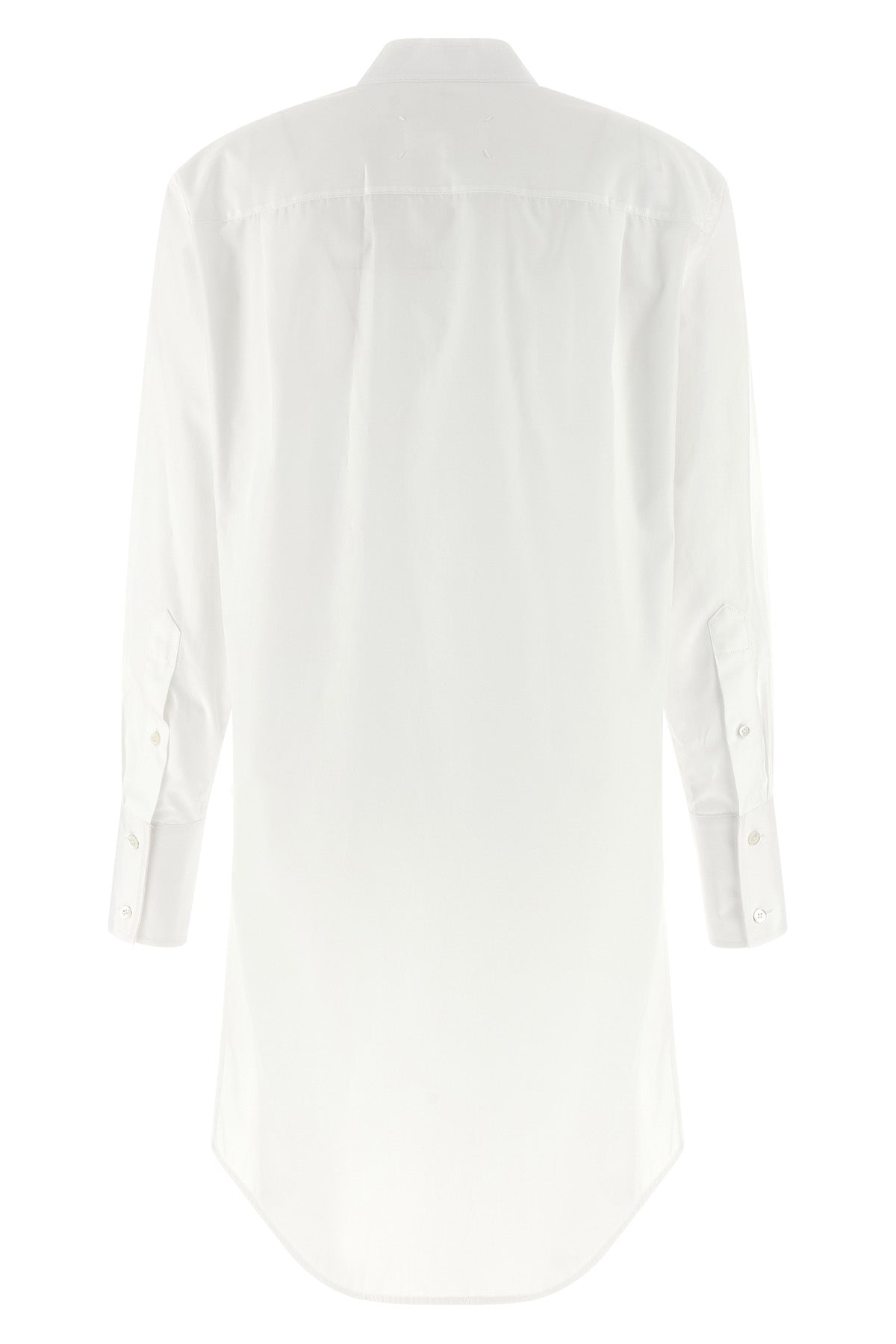 mini dress in cotton poplin