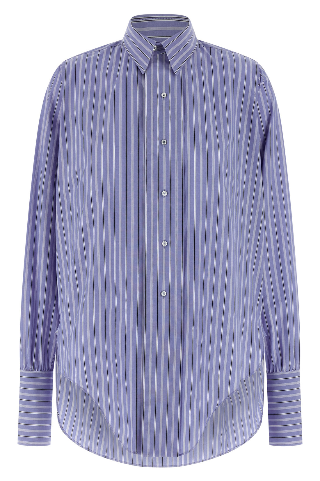 MAISON MARGIELA 38 striped cotton shirt