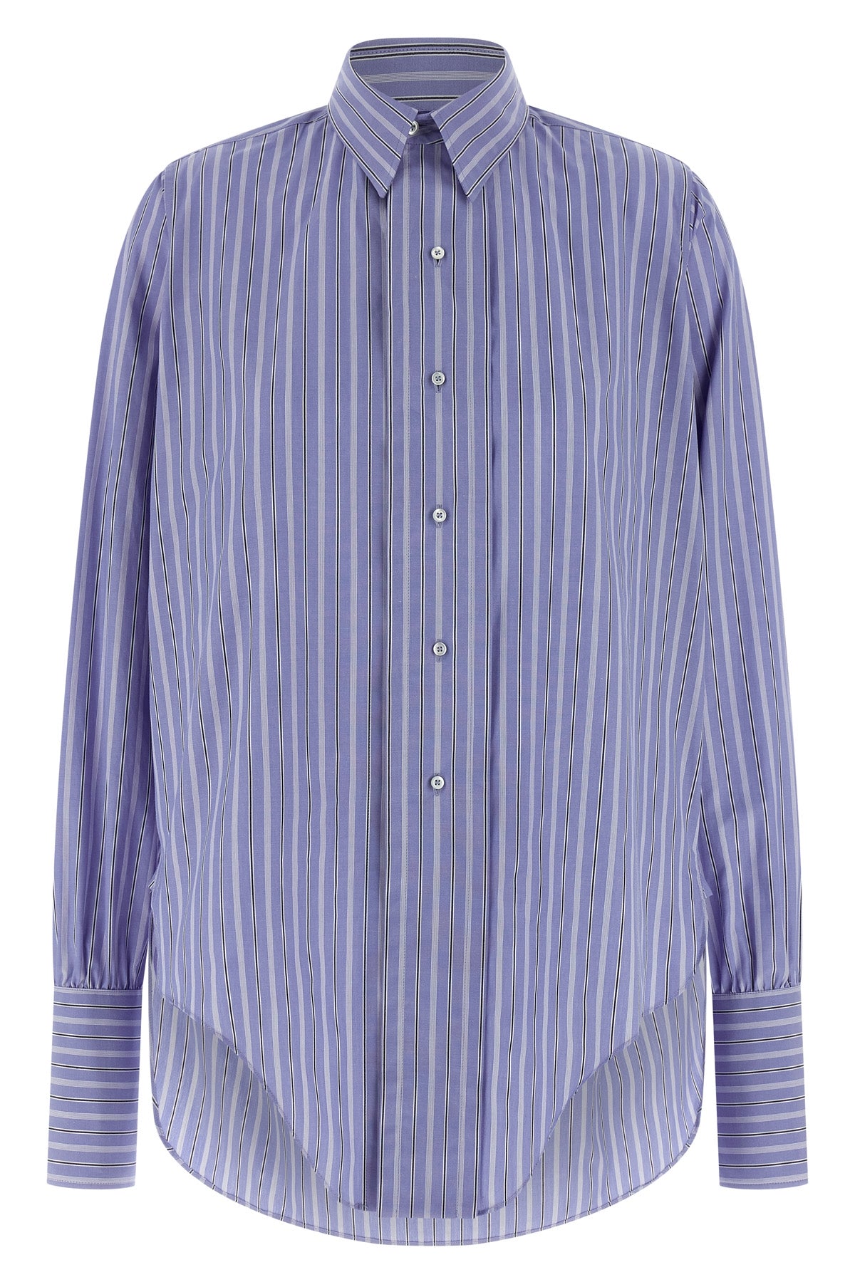 striped cotton shirt