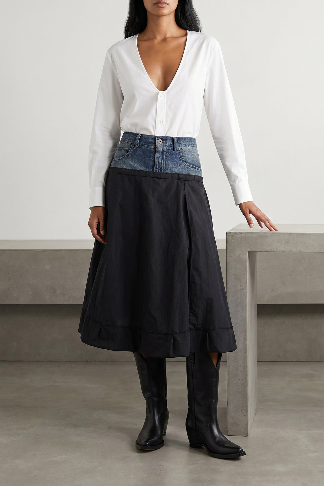 MAISON MARGIELA 40 cotton poplin shirt