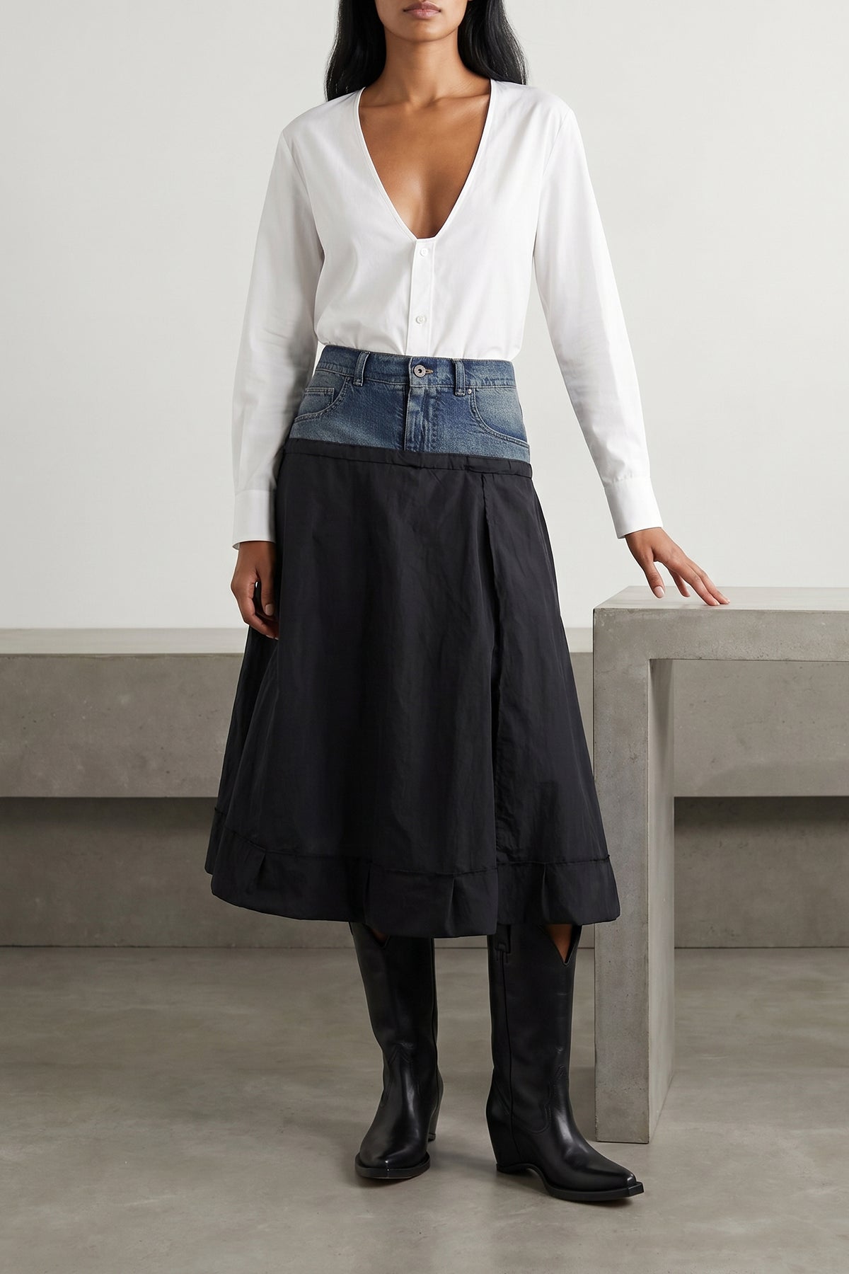 cotton poplin shirt