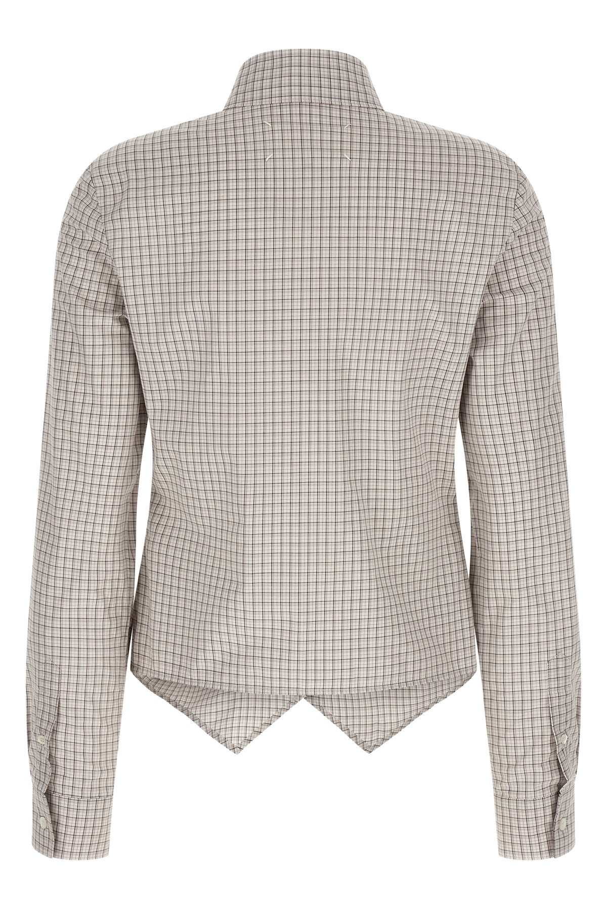the maison margiela shirt redefines classic tailoring through an innovative stru
