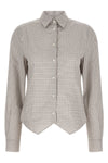 the maison margiela shirt redefines classic tailoring through an innovative stru