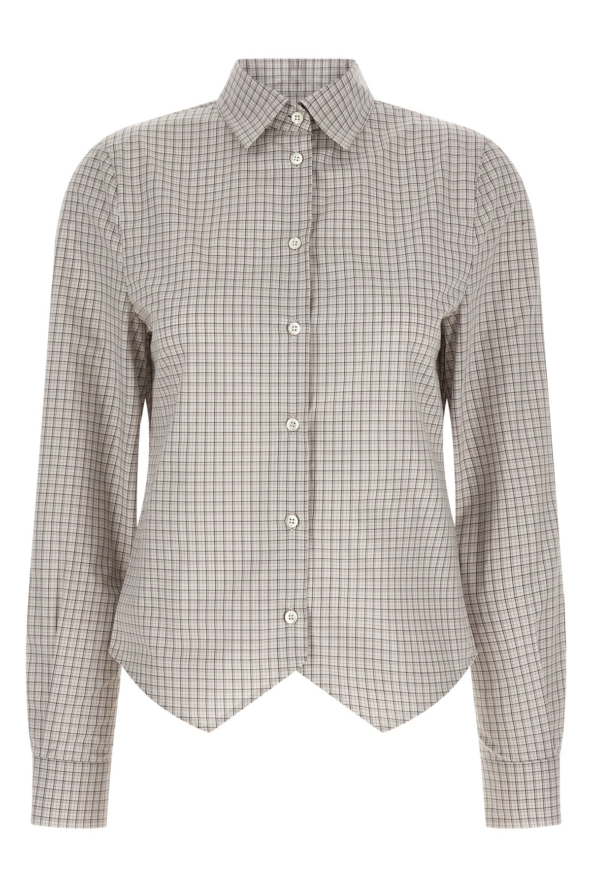the maison margiela shirt redefines classic tailoring through an innovative stru