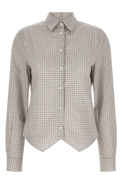 the maison margiela shirt redefines classic tailoring through an innovative stru