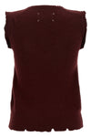 the maison margiela vest redefines the codes of knitwear through a lived and dec