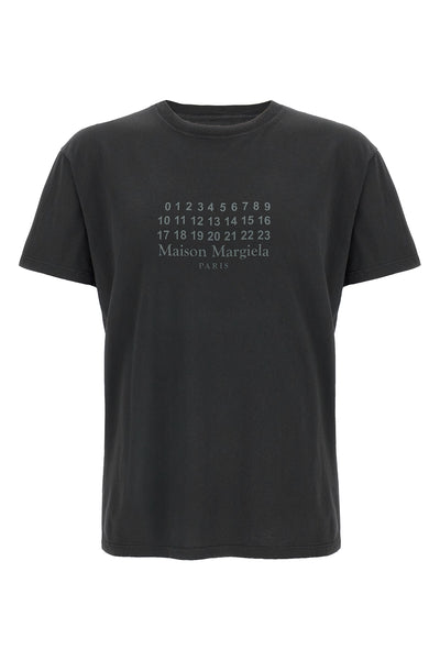 flamed cotton t-shirt