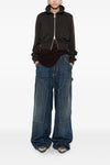 workwear jeans in used-effect cotton denim