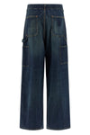 workwear jeans in used-effect cotton denim