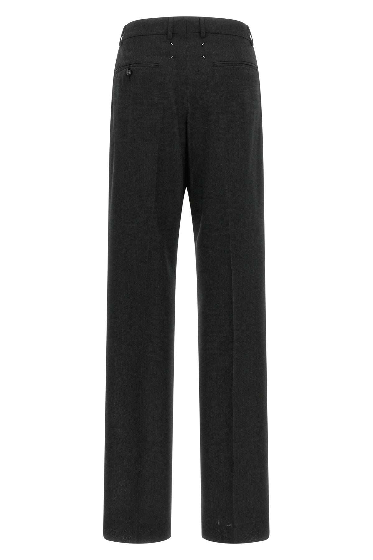 maison margiela trousers define a new sartorial proportion through a wide and st