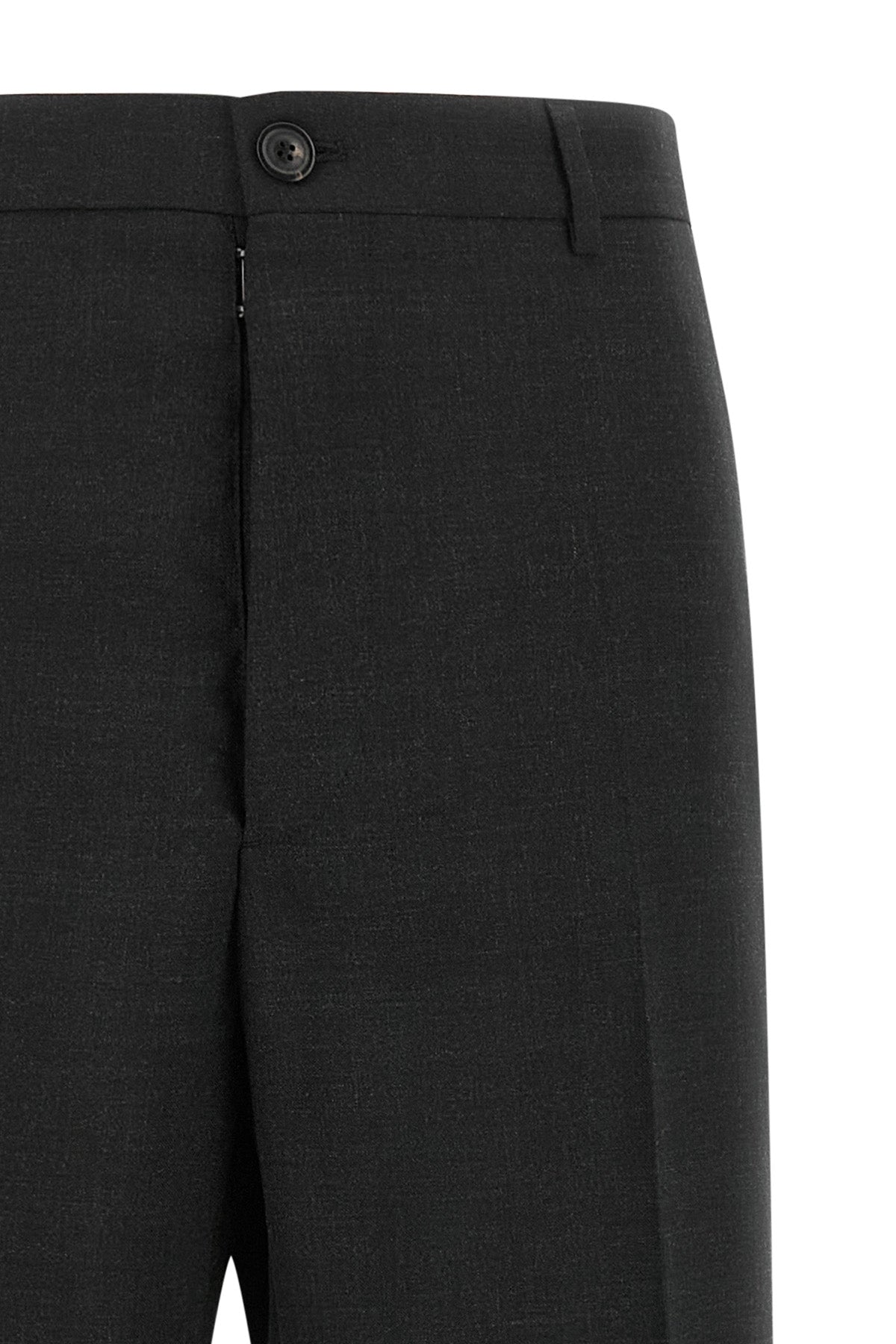 maison margiela trousers define a new sartorial proportion through a wide and st