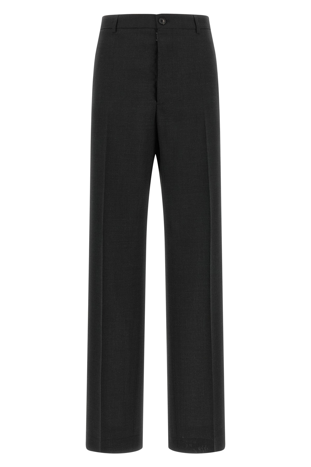 maison margiela trousers define a new sartorial proportion through a wide and st