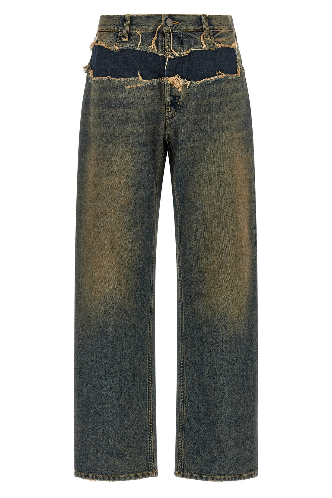 MAISON MARGIELA 36 maison margiela jeans redefine denim codes through a deconstructed aesthetic