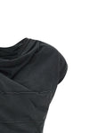maison margiela top redefines knitwear codes through an upside down trompe loei
