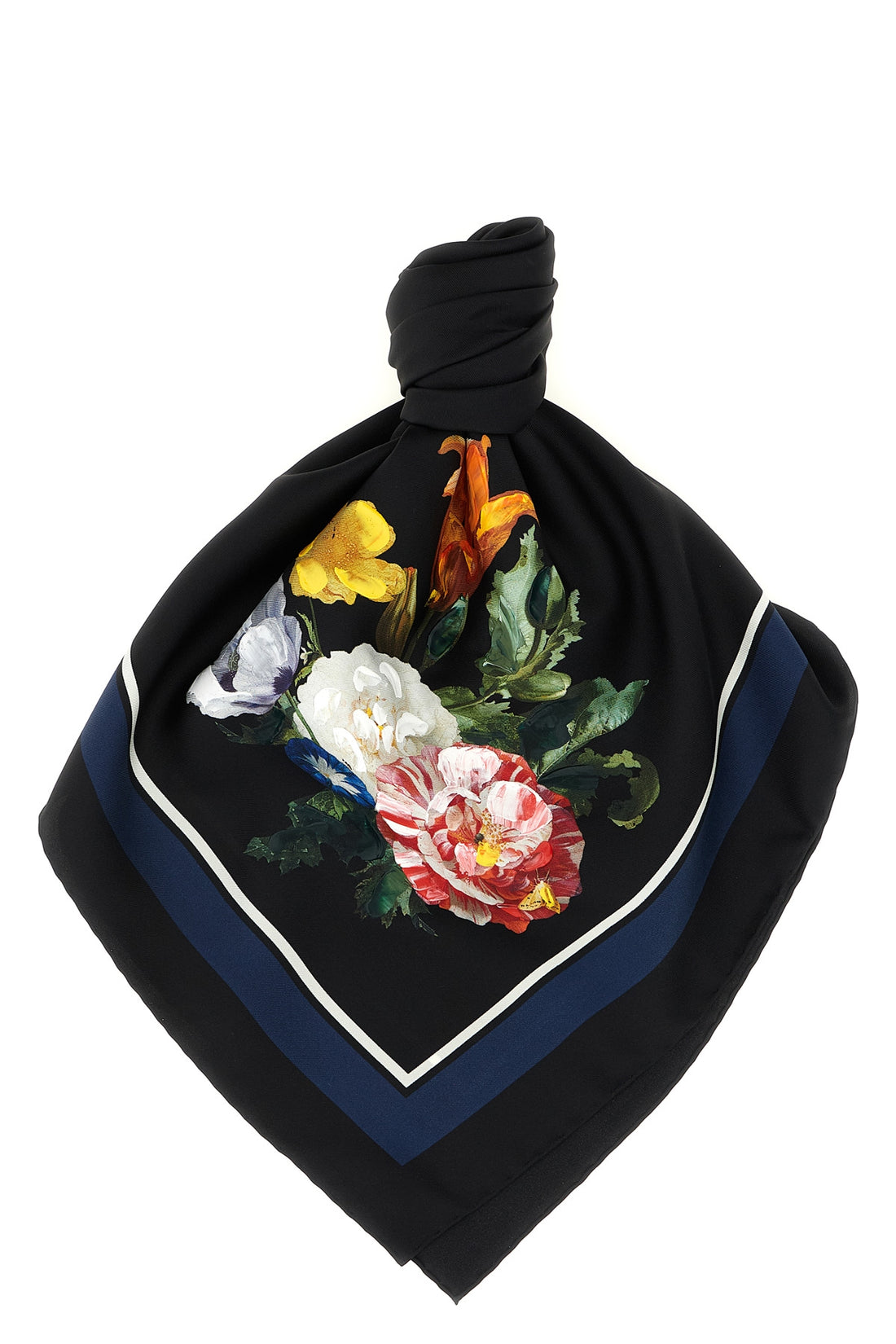 MAISON MARGIELA OS silk scarf