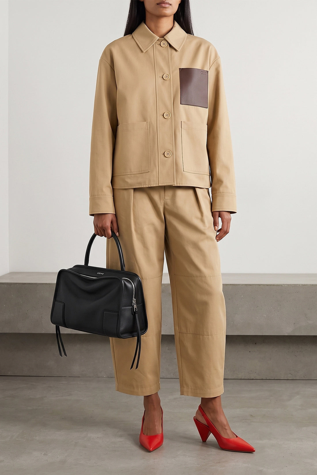LOEWE 34 the loewe workwear jacket redefines utility clothing