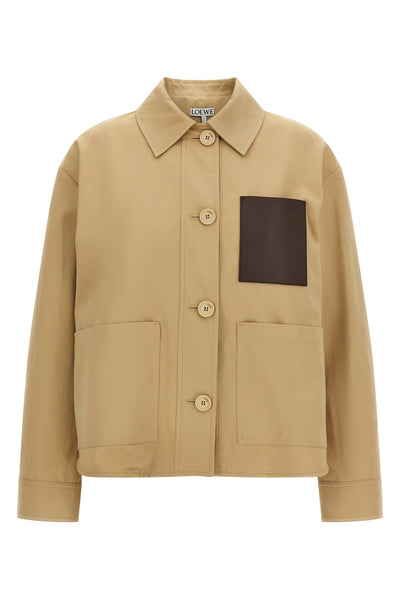 the loewe workwear jacket redefines utility clothing