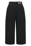 light cotton and silk gabardine trousers