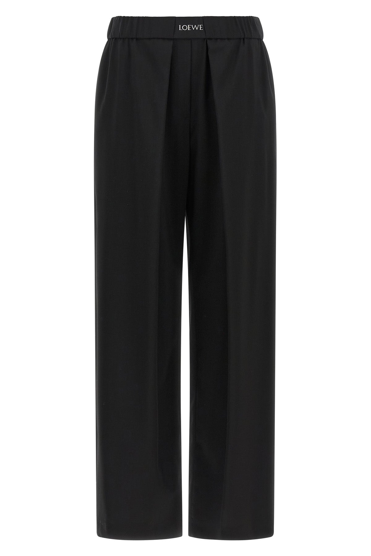 loose trousers loewe set a new standard for relaxed tailoring through precise co