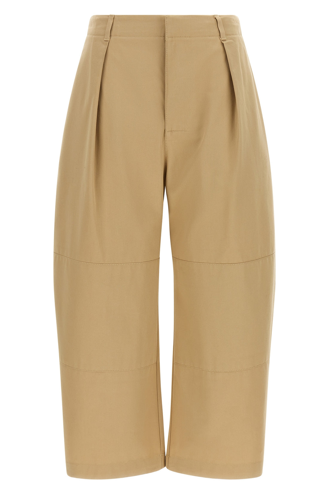 LOEWE 34 the loewe cropped pants feature a structured silhouette defined by a loose cut o