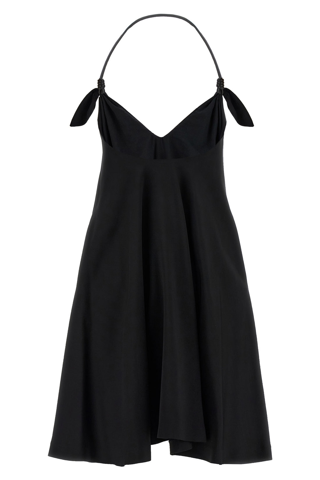 LOEWE 34 flamenco dress in medium-weight stretch viscose cady
