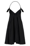 flamenco dress in medium-weight stretch viscose cady