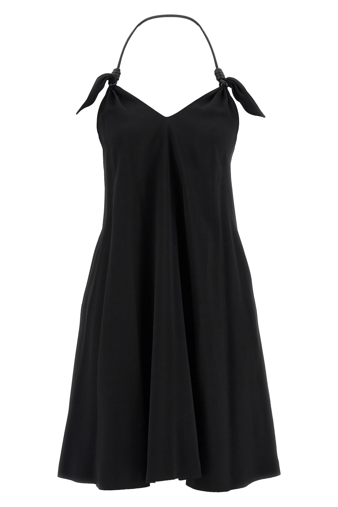 LOEWE 34 flamenco dress in medium-weight stretch viscose cady