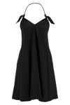 flamenco dress in medium-weight stretch viscose cady
