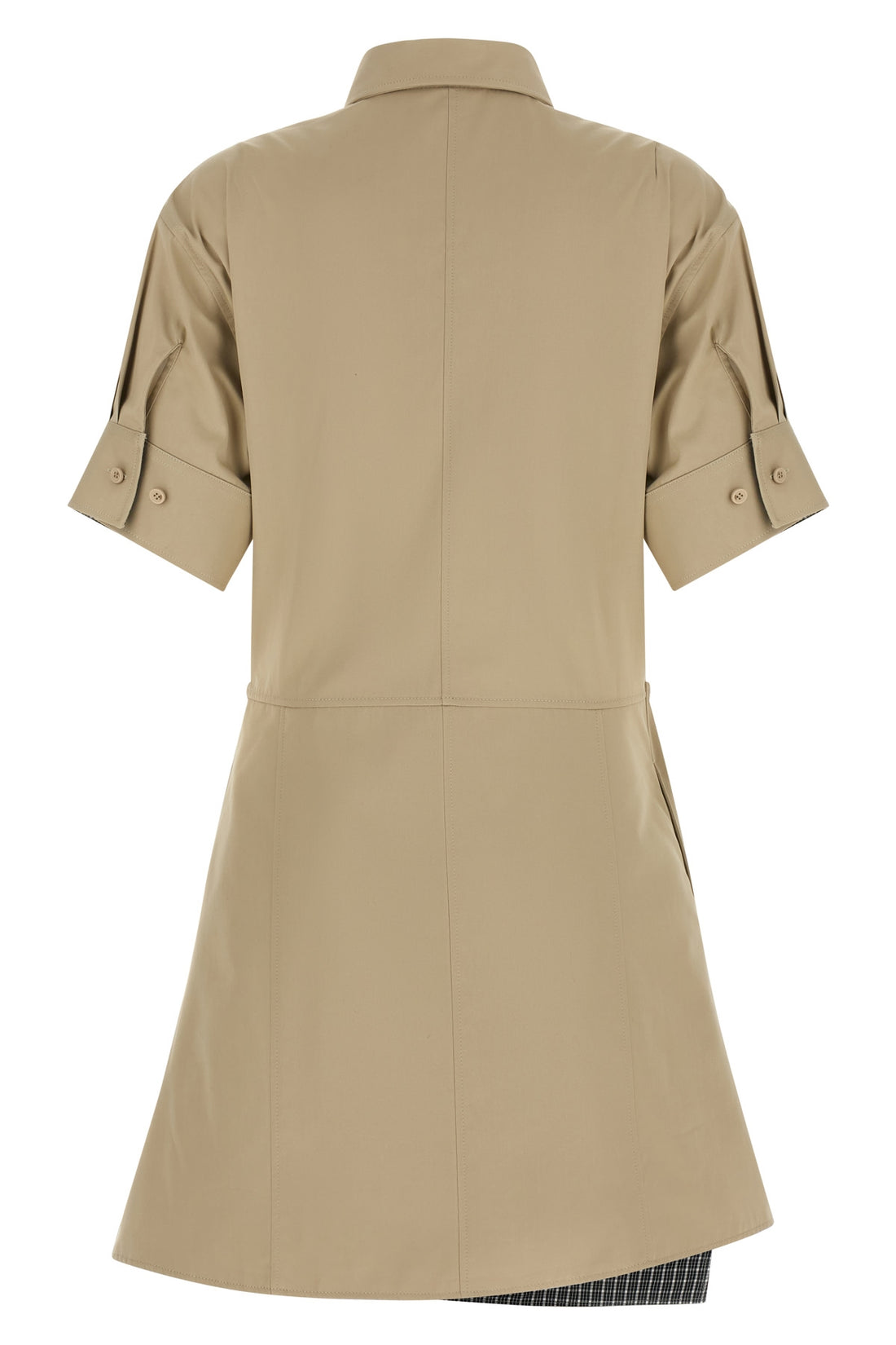 LOEWE 34 the loewe cotton and silk mini dress redefines classic shirt design through a de