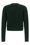 the loewe crewneck sweater defines the codes of contemporary knitwear through an
