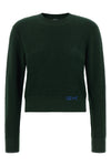 the loewe crewneck sweater defines the codes of contemporary knitwear through an
