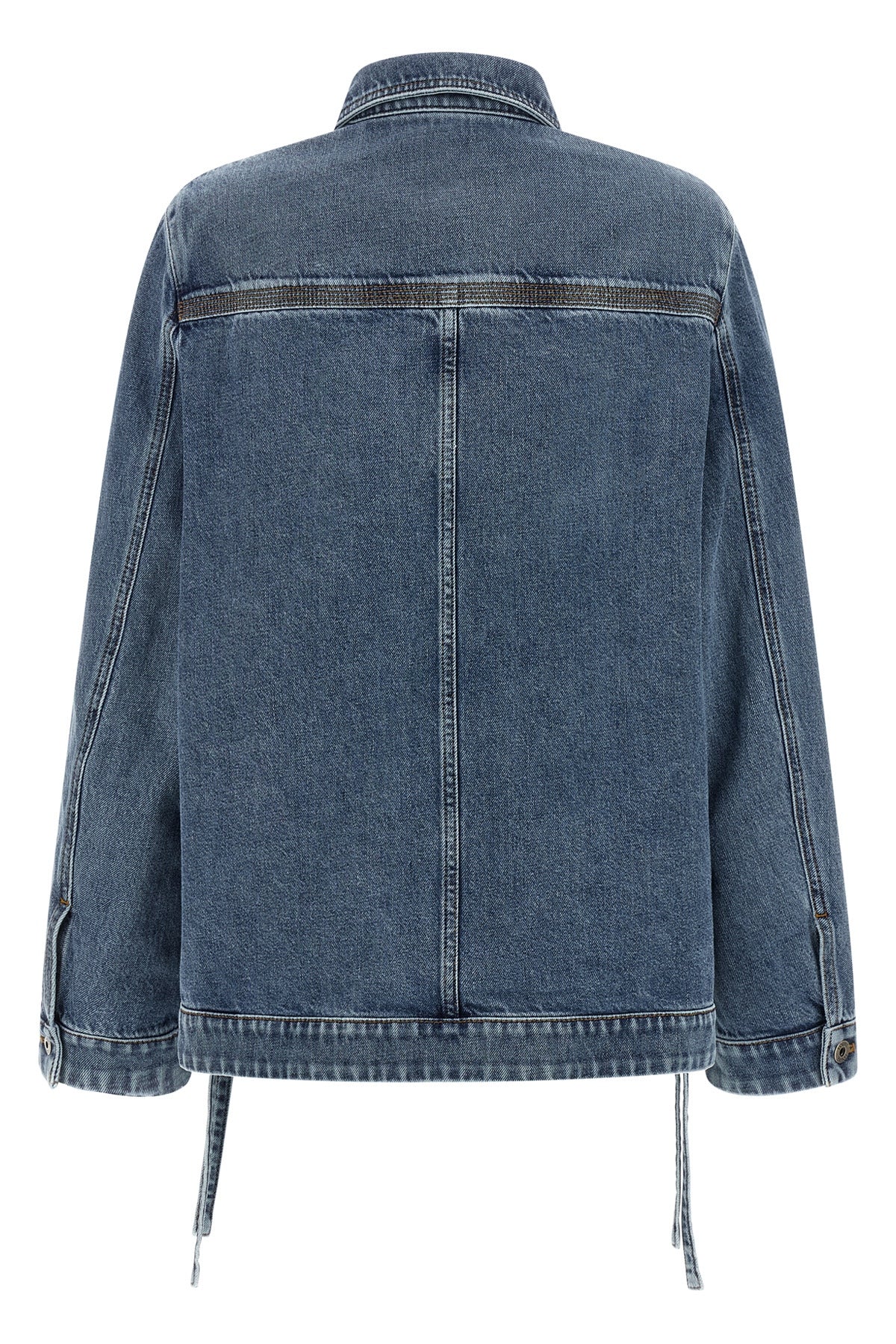 the workwear jacket loewe reinterprets the codes of utilitarian clothing throu