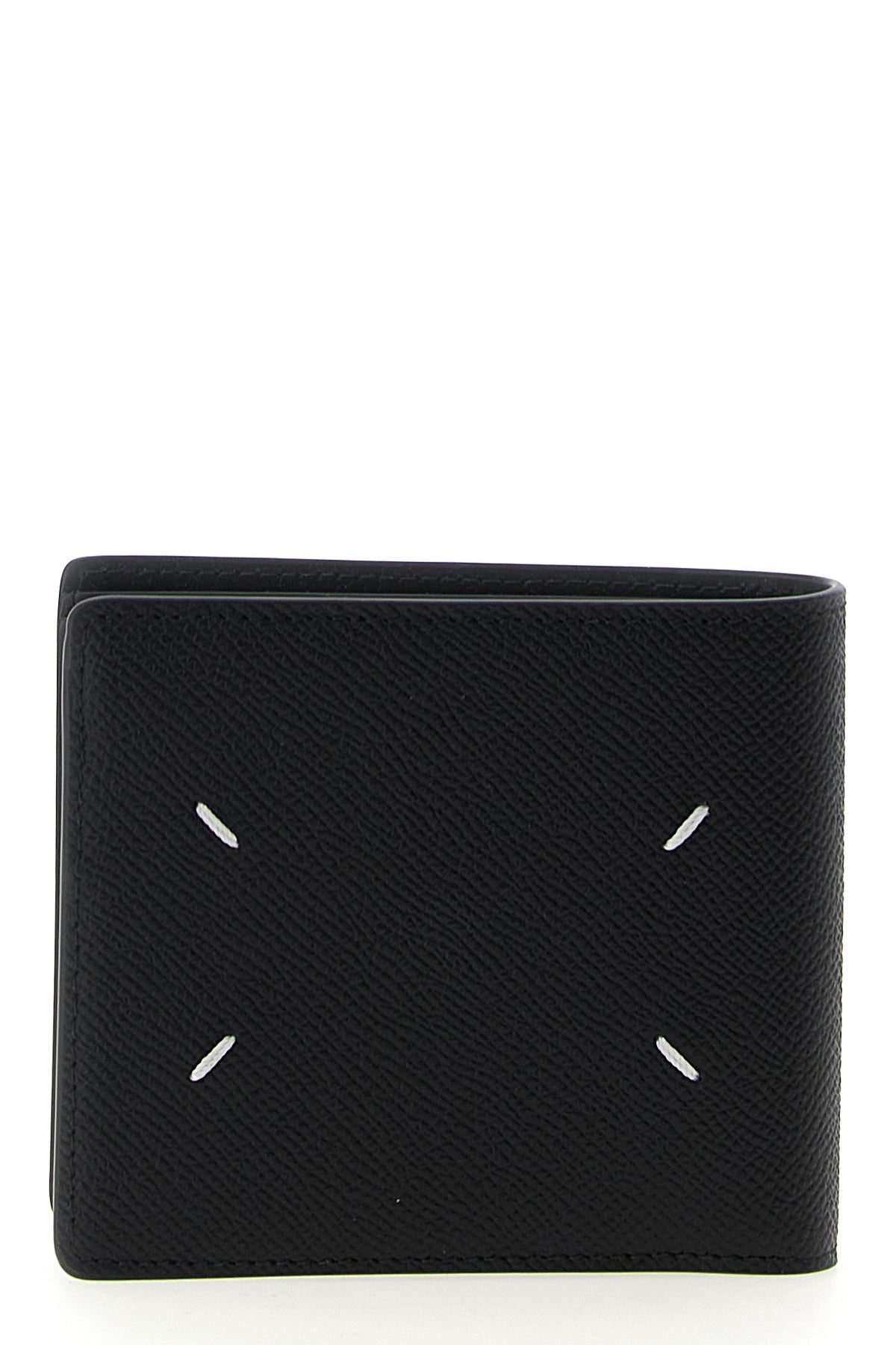 stitching leather wallet