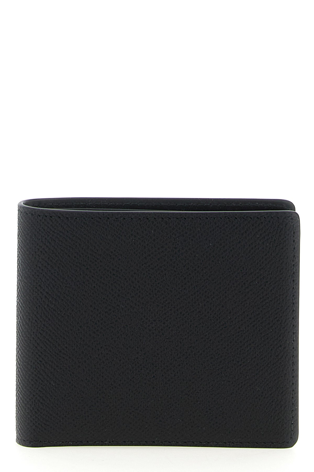 stitching leather wallet